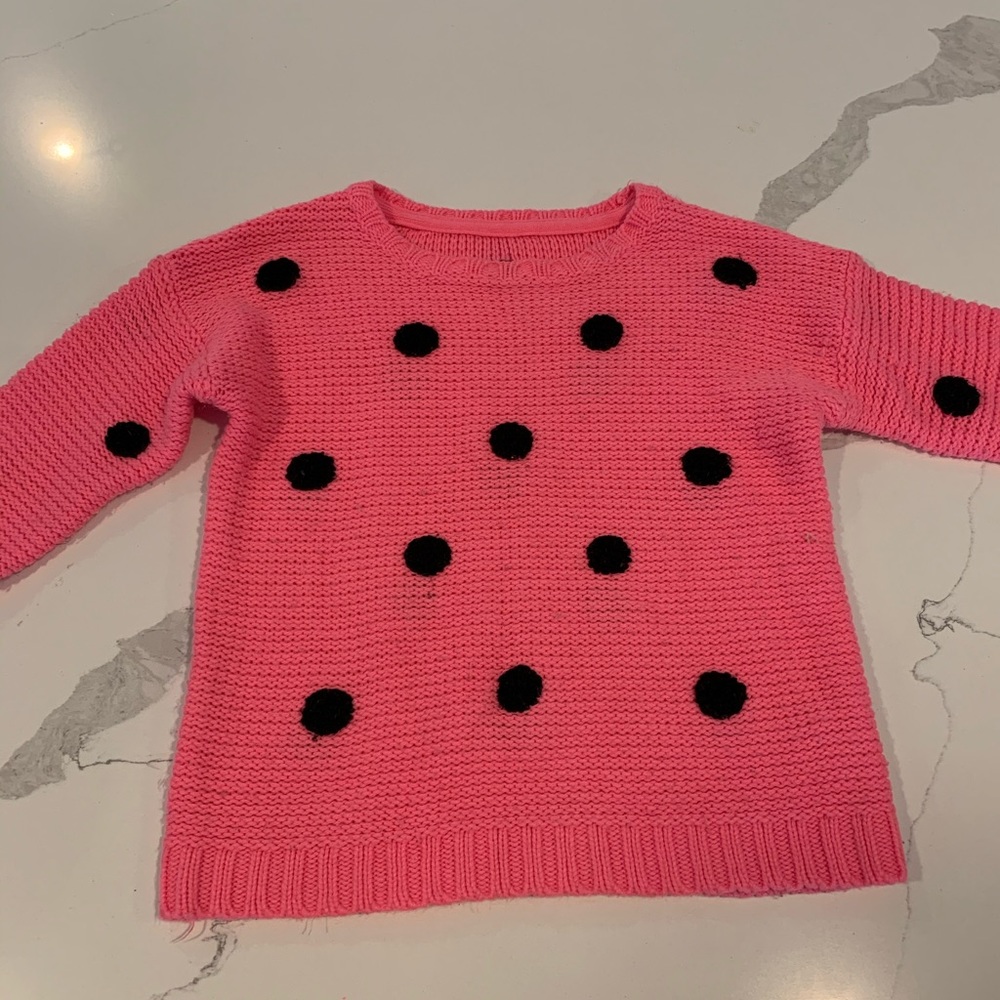 Forever 21 Girls Polka Dot Sweater